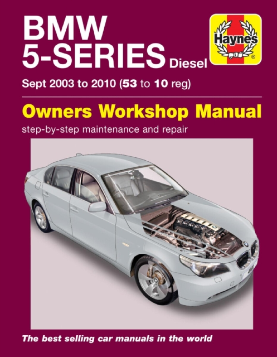 Kniha BMW 5 Series Diesel (Sept 03 - 10) Haynes Repair Manual