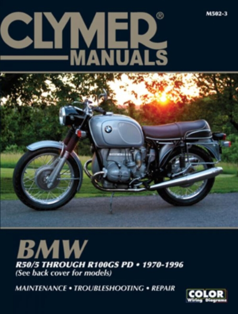Kniha BMW Airhead R50/5 through R100GS PD (1970-1996) Service Repair Manual
