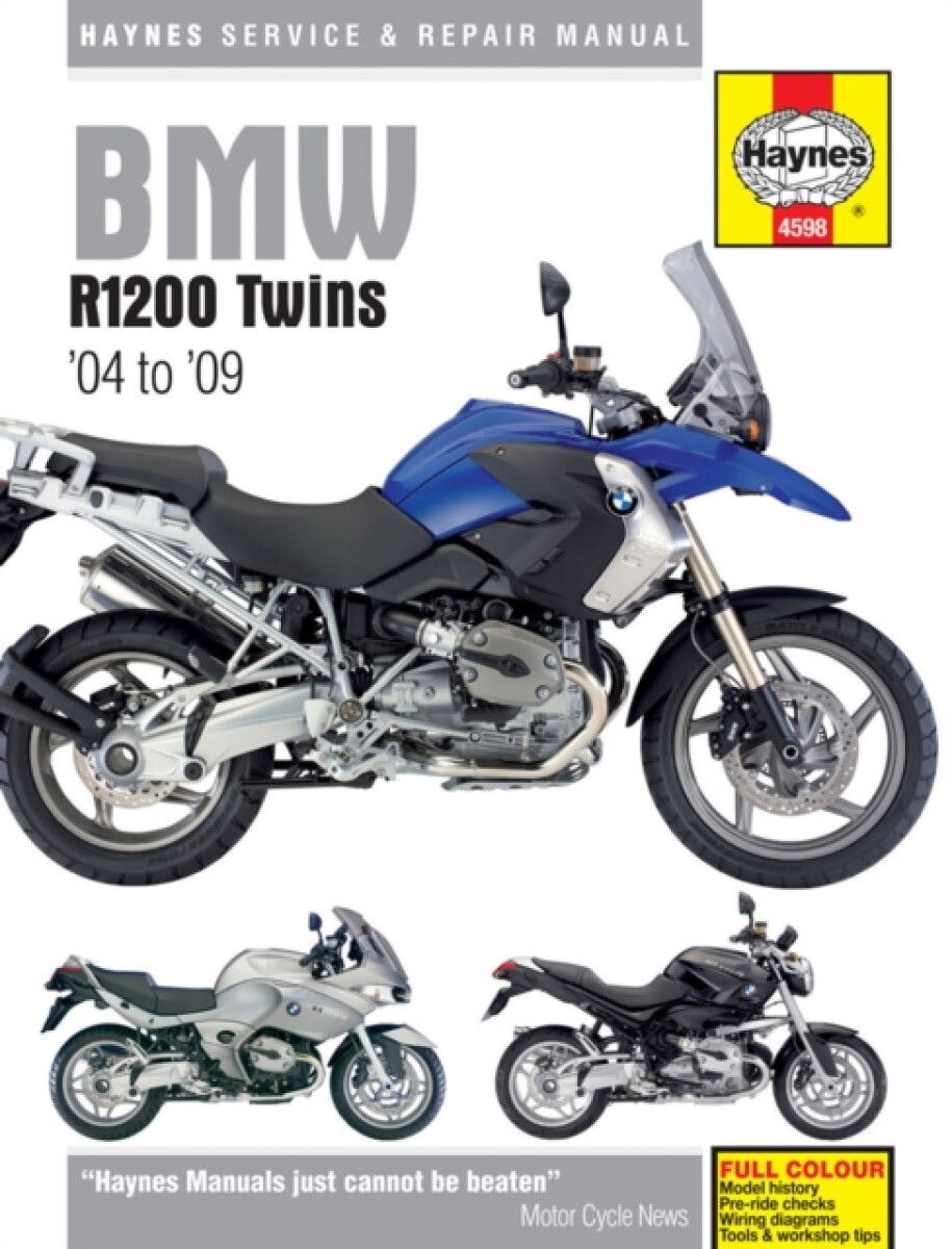 Kniha BMW R1200 Twins (04 - 09) Haynes Repair Manual