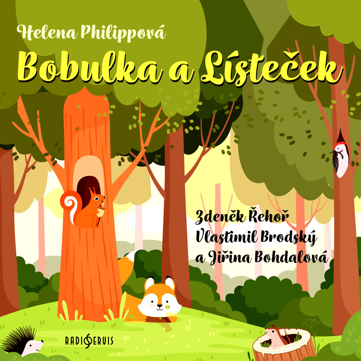 Levně Bobulka a Lísteček - Helena Philippová - audiokniha