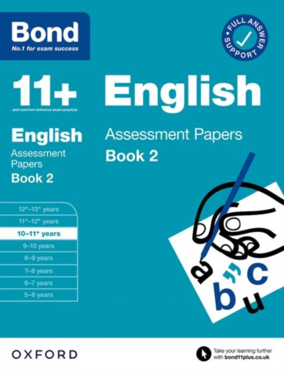 Kniha Bond 11+ English Assessment Papers 10-11 Years Book 2: For 11+ GL assessment and Entrance Exams