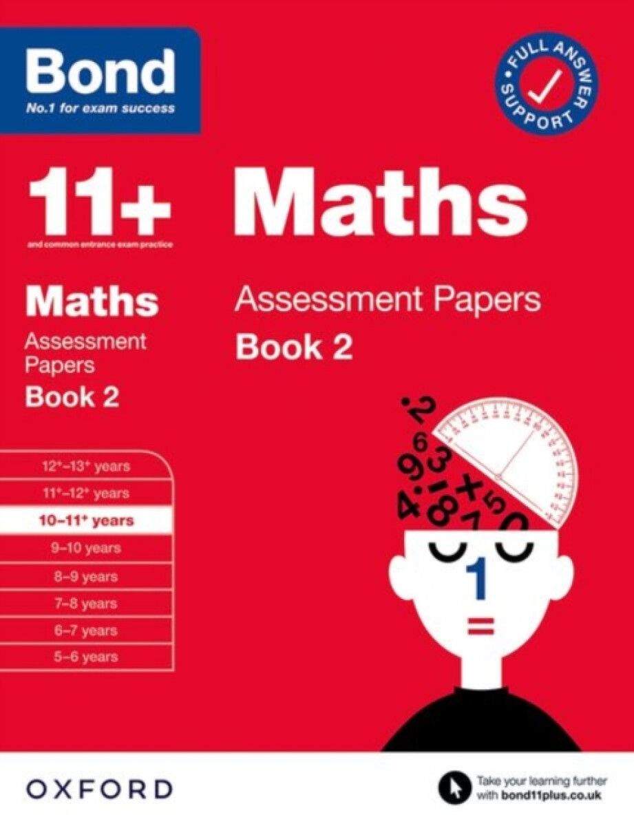 Kniha Bond 11+ Maths Assessment Papers 10-11 Years Book 2: For 11+ GL assessment and Entrance Exams