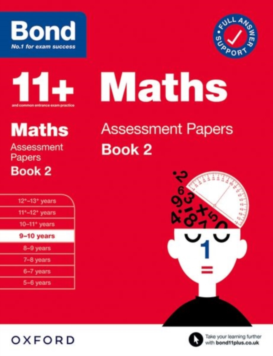 Kniha Bond 11+ Maths Assessment Papers 9-10 Years Book 2: For 11+ GL assessment and Entrance Exams