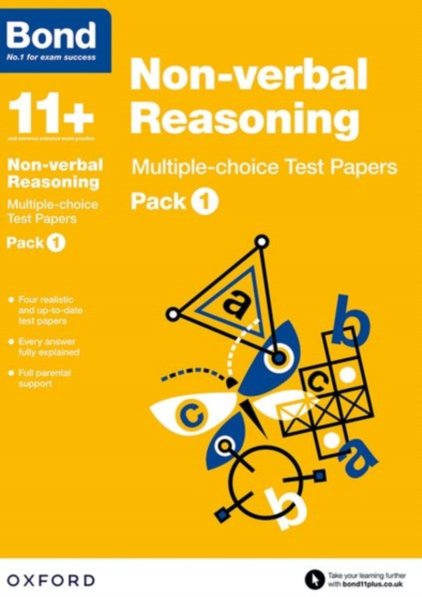 Bond 11+: Non-verbal Reasoning: Multiple-choice Test Papers: Ready for ...