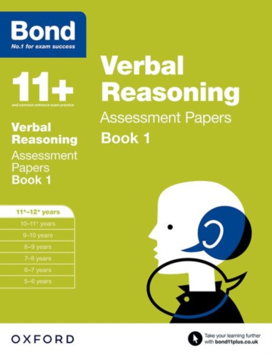Kniha Bond 11+: Verbal Reasoning: Assessment Papers