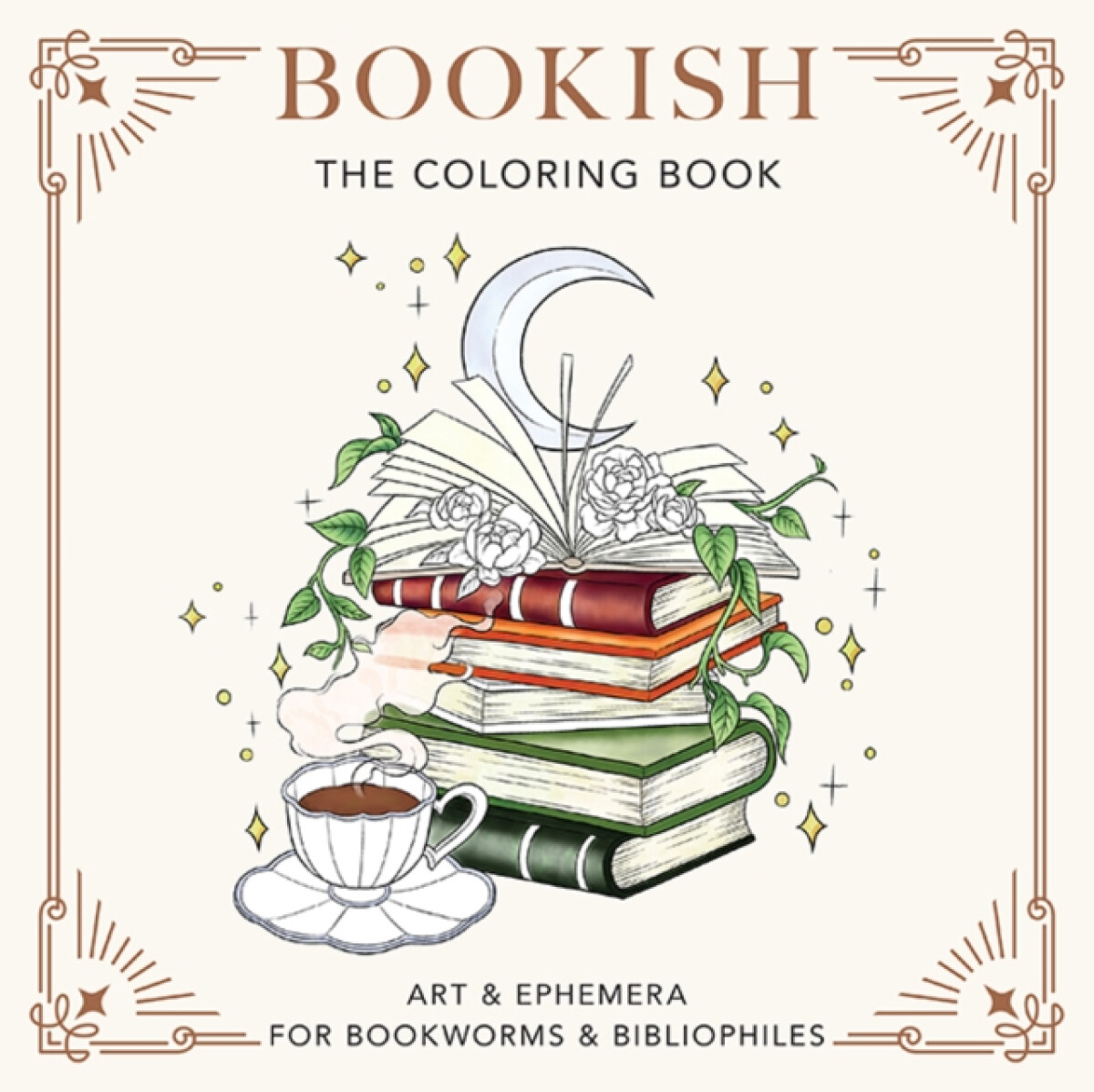 Kniha Bookish: The Coloring Book
