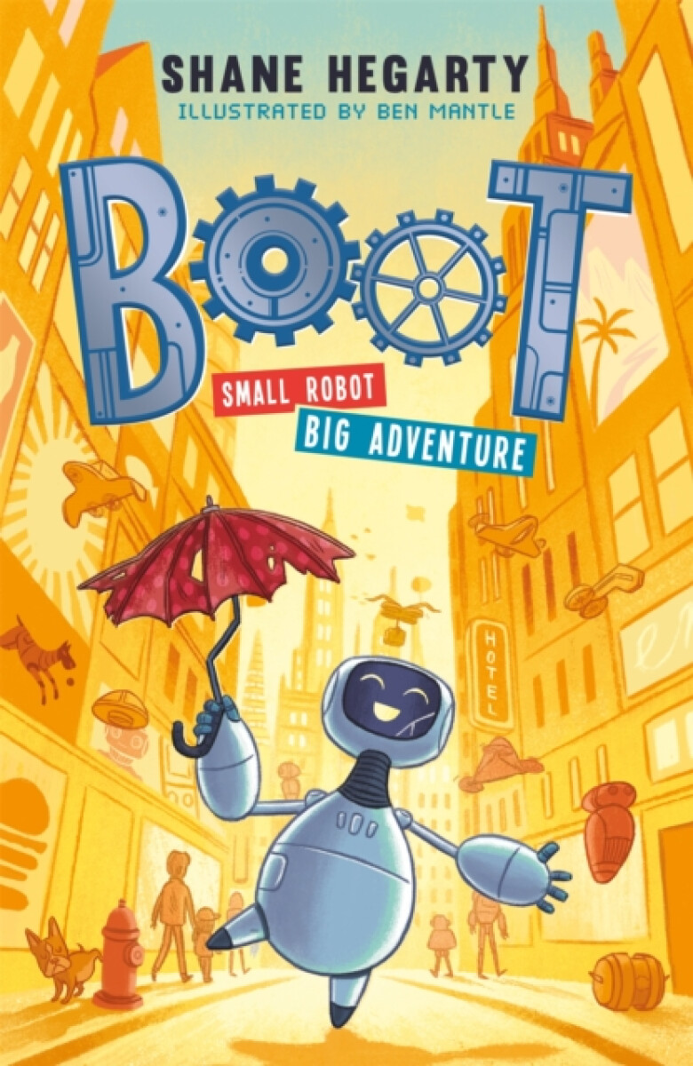 Kniha BOOT small robot, BIG adventure