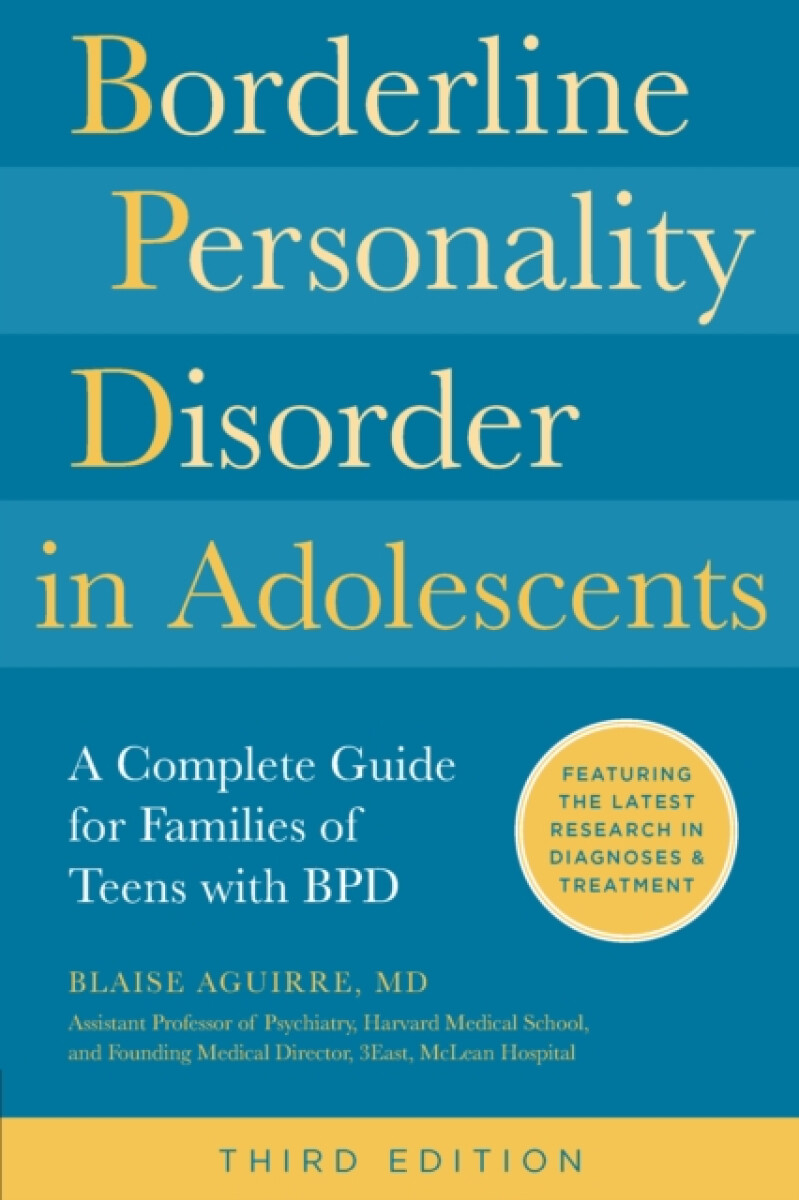 Kniha Borderline Personality Disorder in Adolescents, 3rd Edition