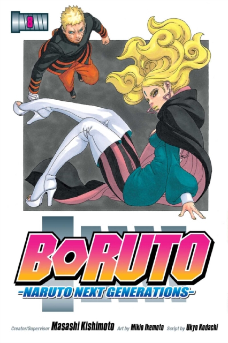 Kniha Boruto 8