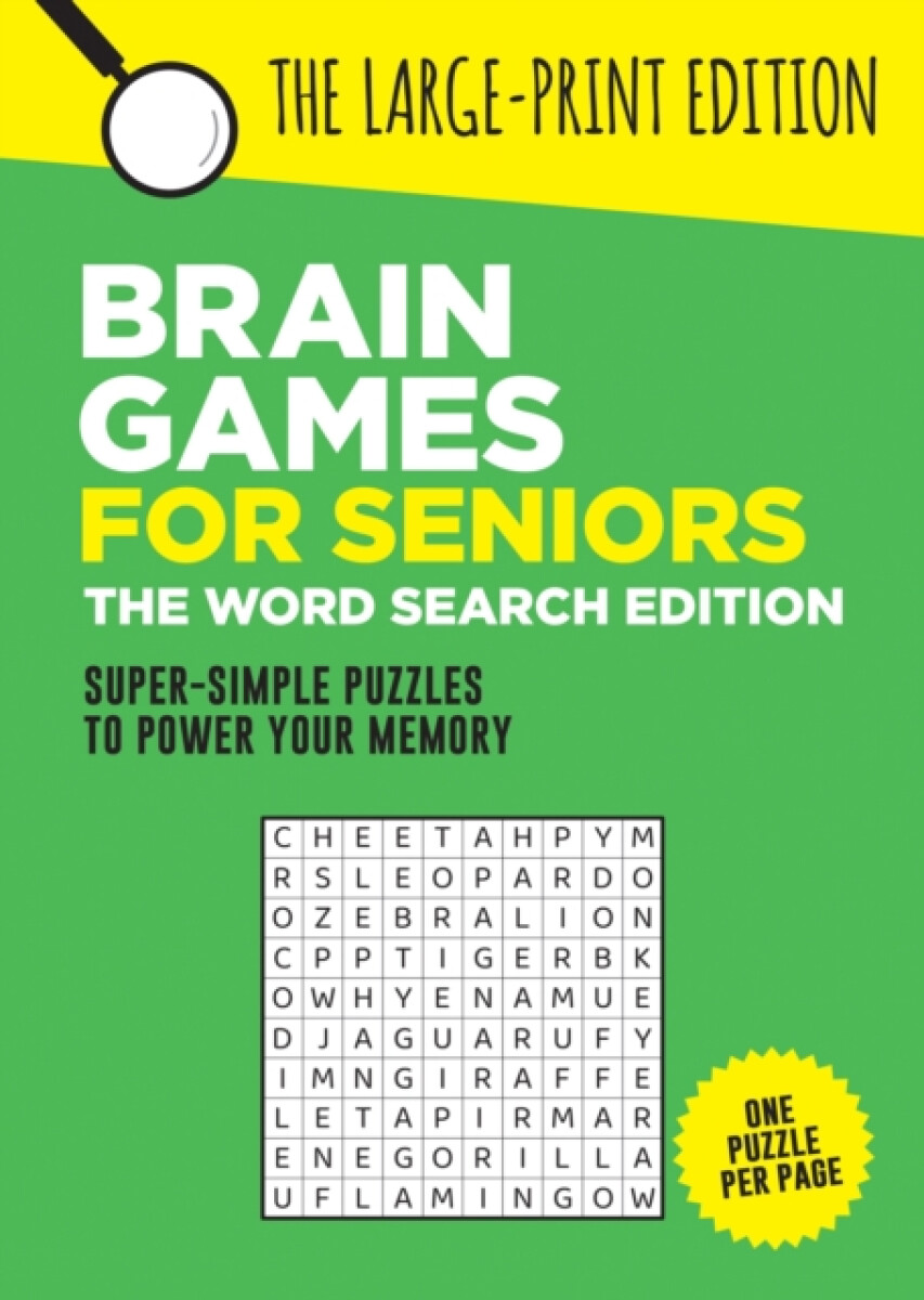 Kniha Brain Games for Seniors: The Word Search Edition