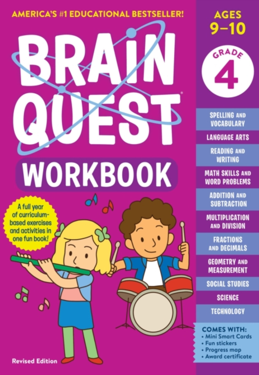 Kniha Brain Quest Workbook: 4th Grade (Revised Edition)