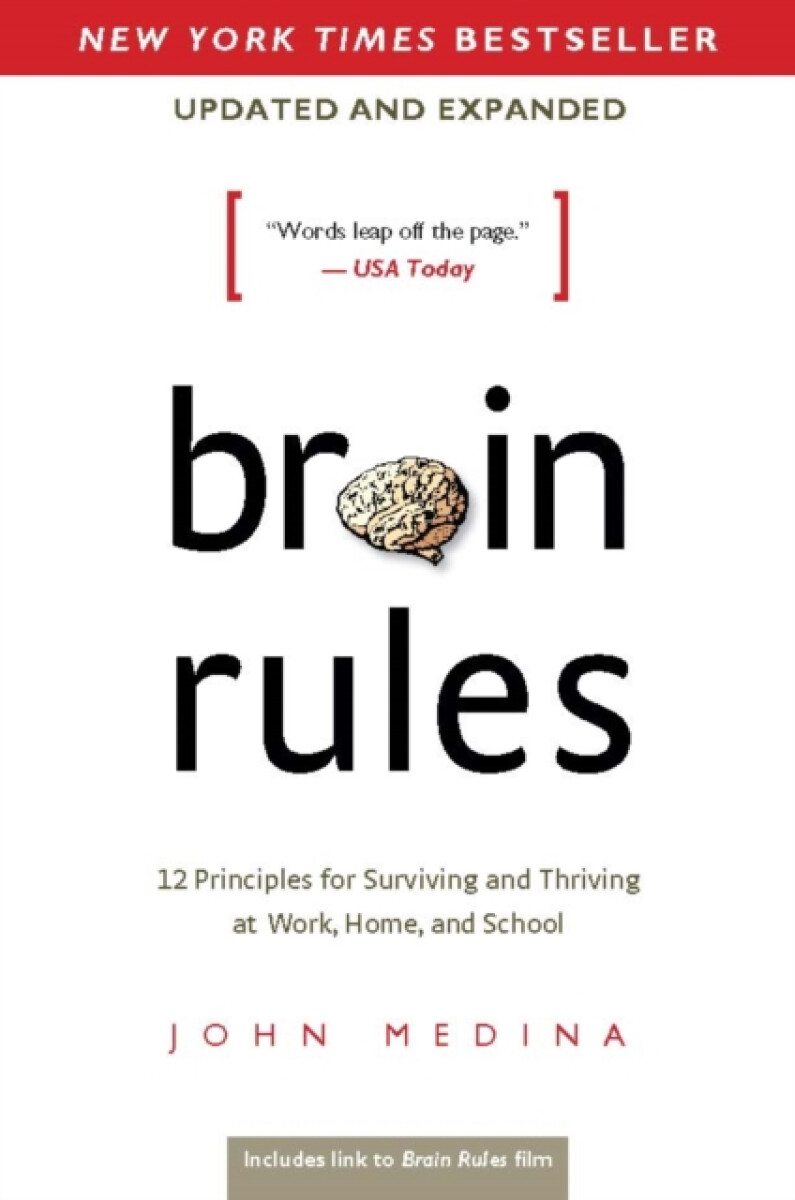 Kniha Brain Rules (Updated and Expanded)