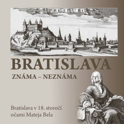 Kniha Bratislava známa-neznáma