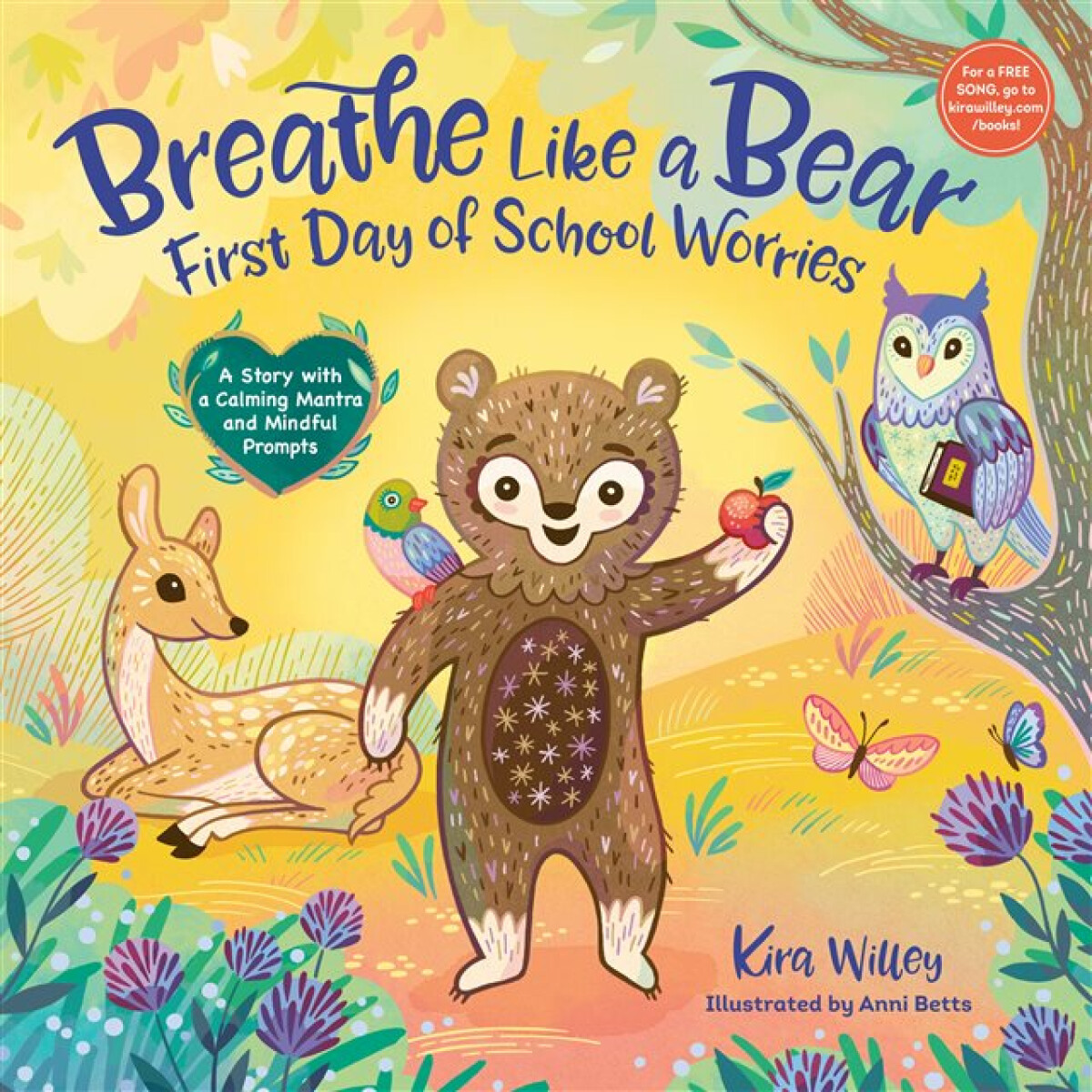 Kniha Breathe Like a Bear: First Day of School Worries