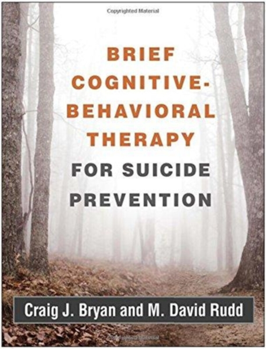 Kniha Brief Cognitive-Behavioral Therapy for Suicide Prevention