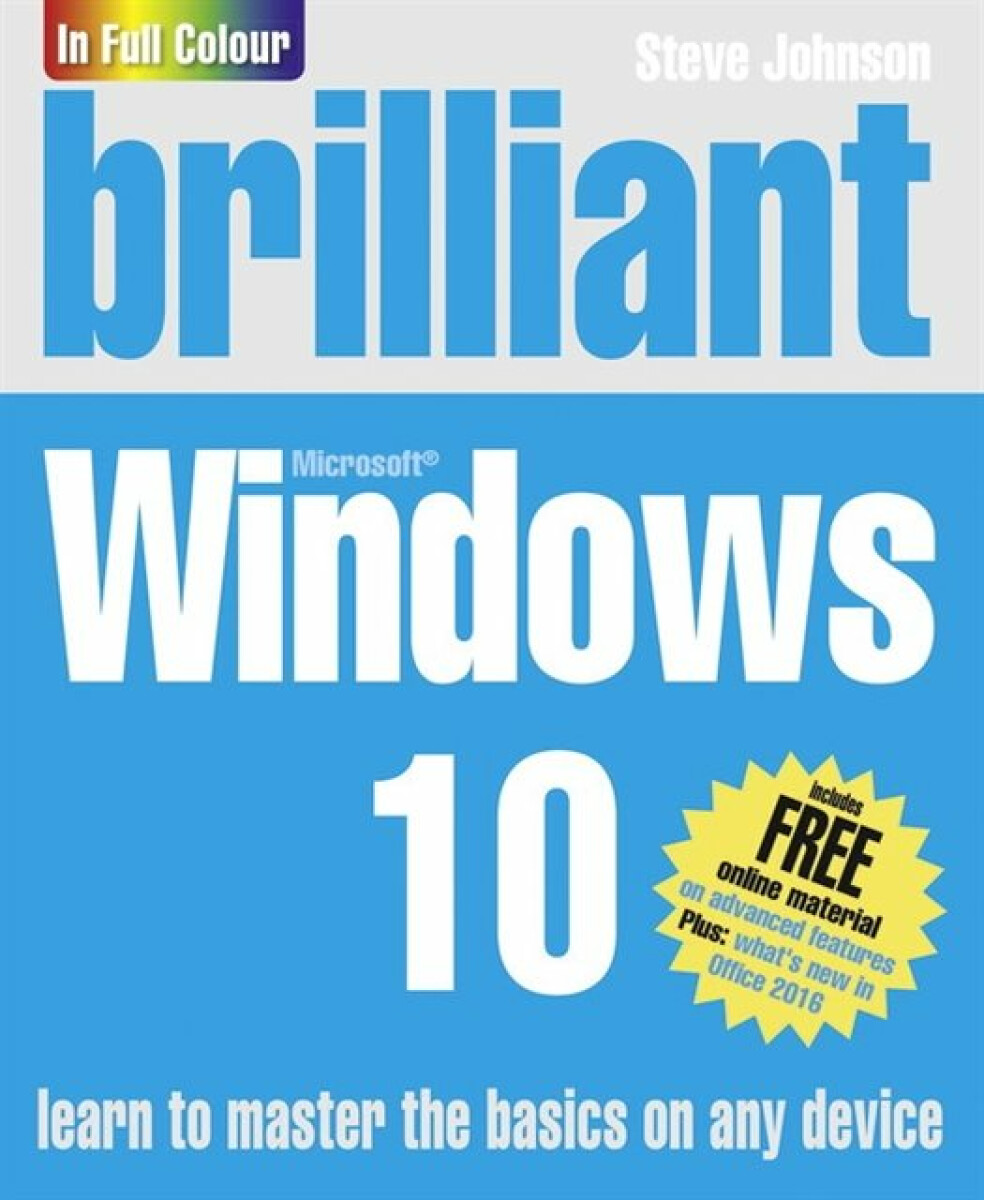 Kniha Brilliant Windows 10