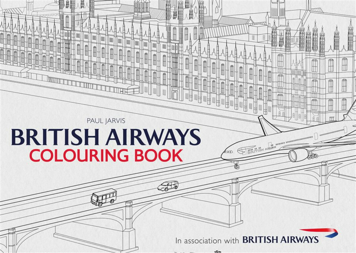 Kniha British Airways Colouring Book