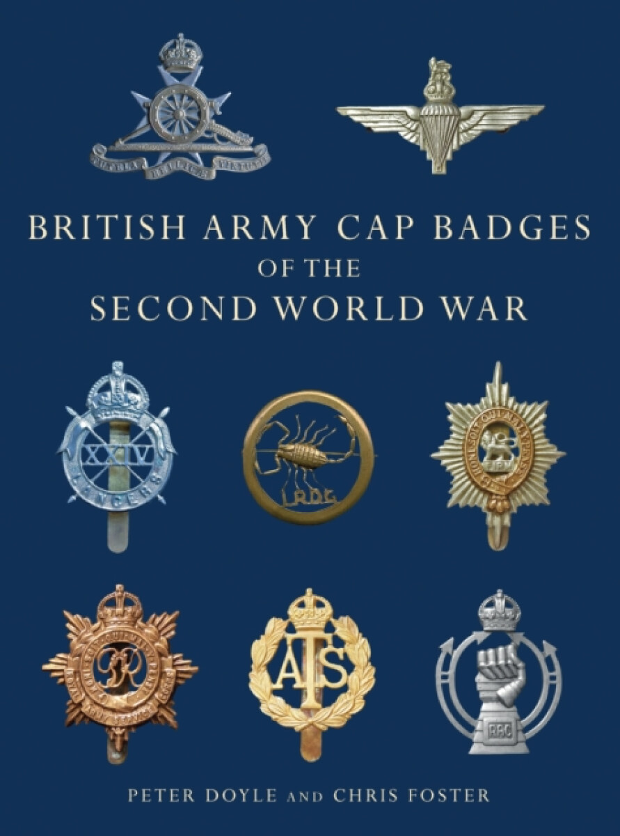 Kniha British Army Cap Badges of the Second World War