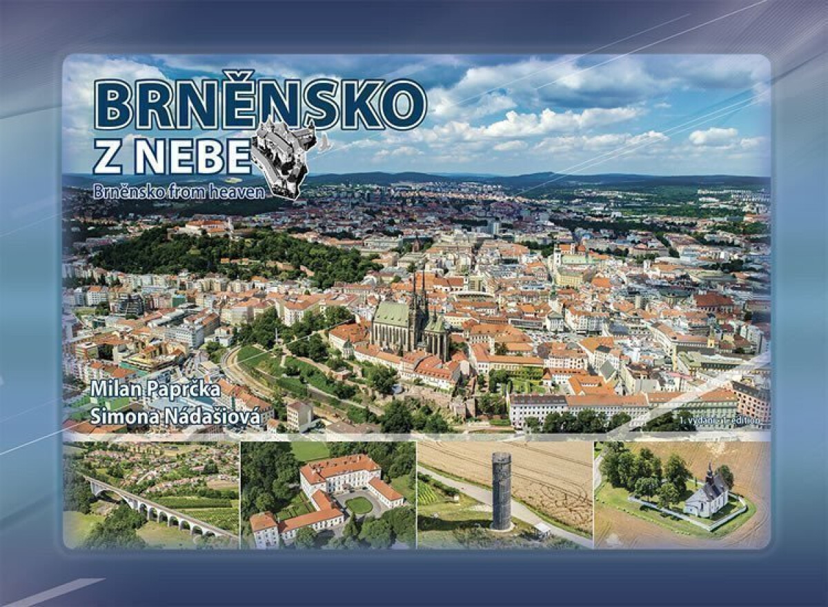 Kniha Brněnsko z nebe