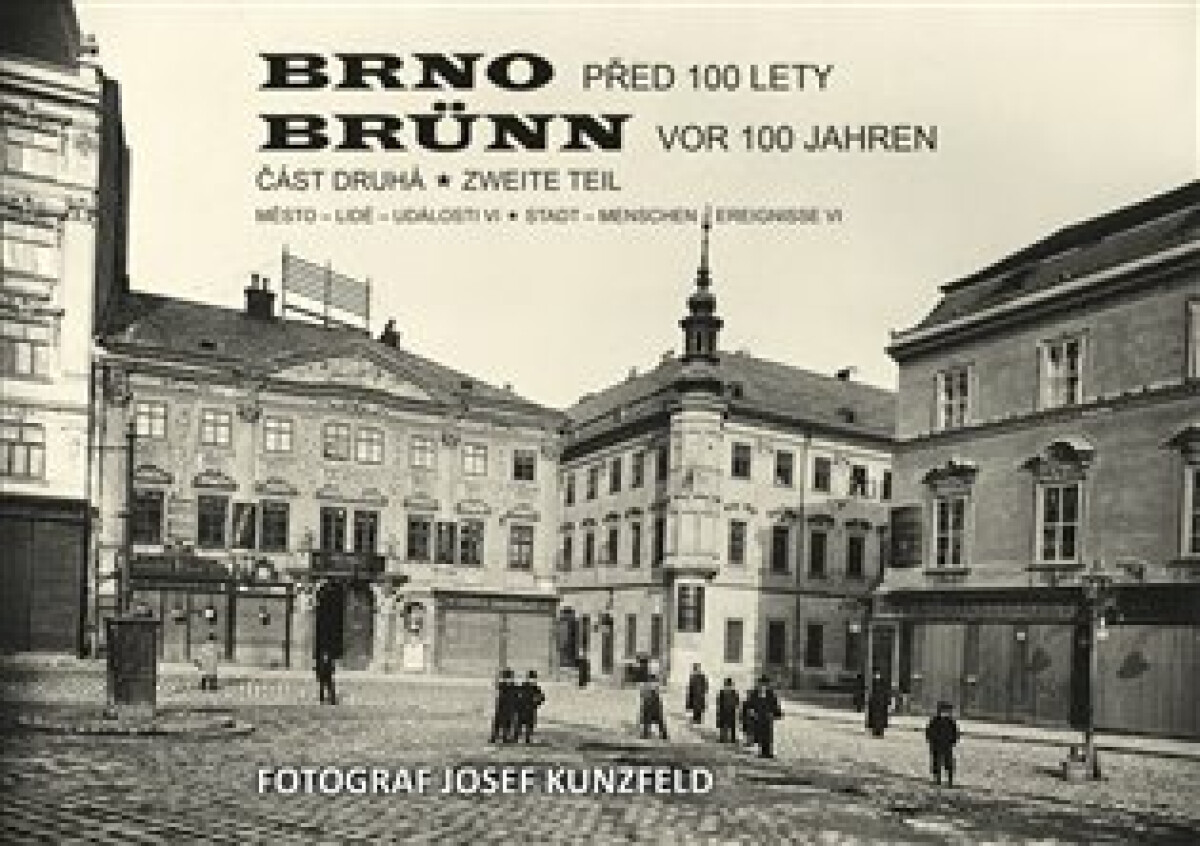 Kniha Brno Město - lidé - události
