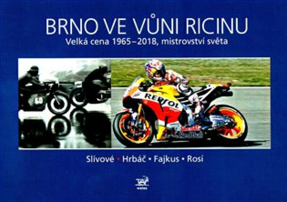Kniha Brno ve vůni ricinu