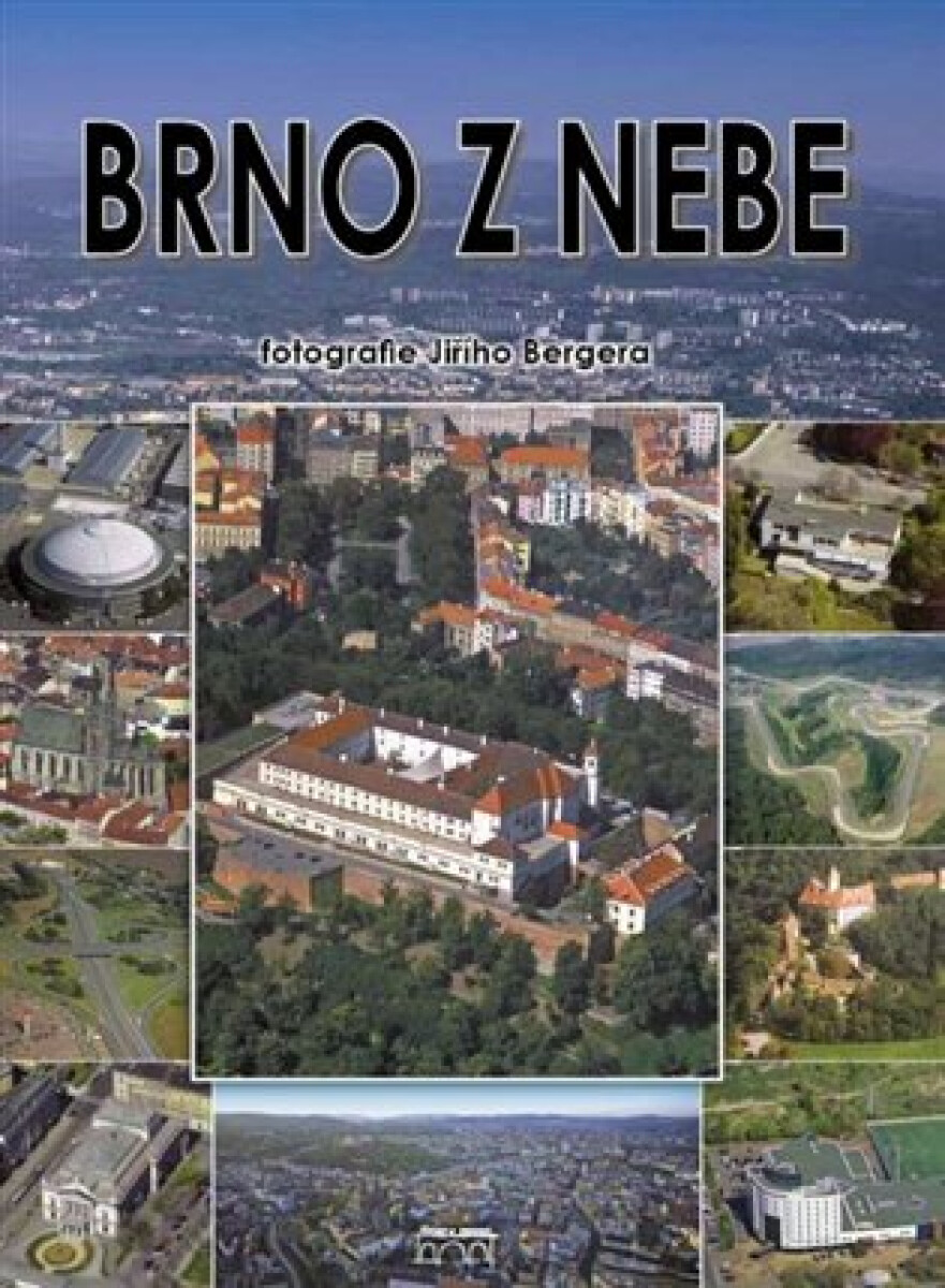 Kniha Brno z nebe