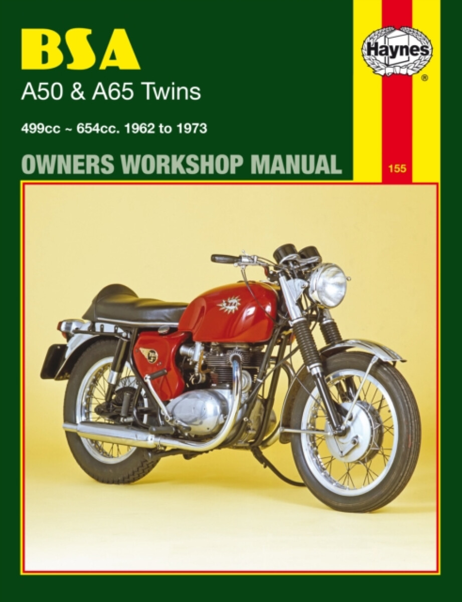 Kniha BSA A50 a A65 Twins (62 - 73) Haynes Repair Manual