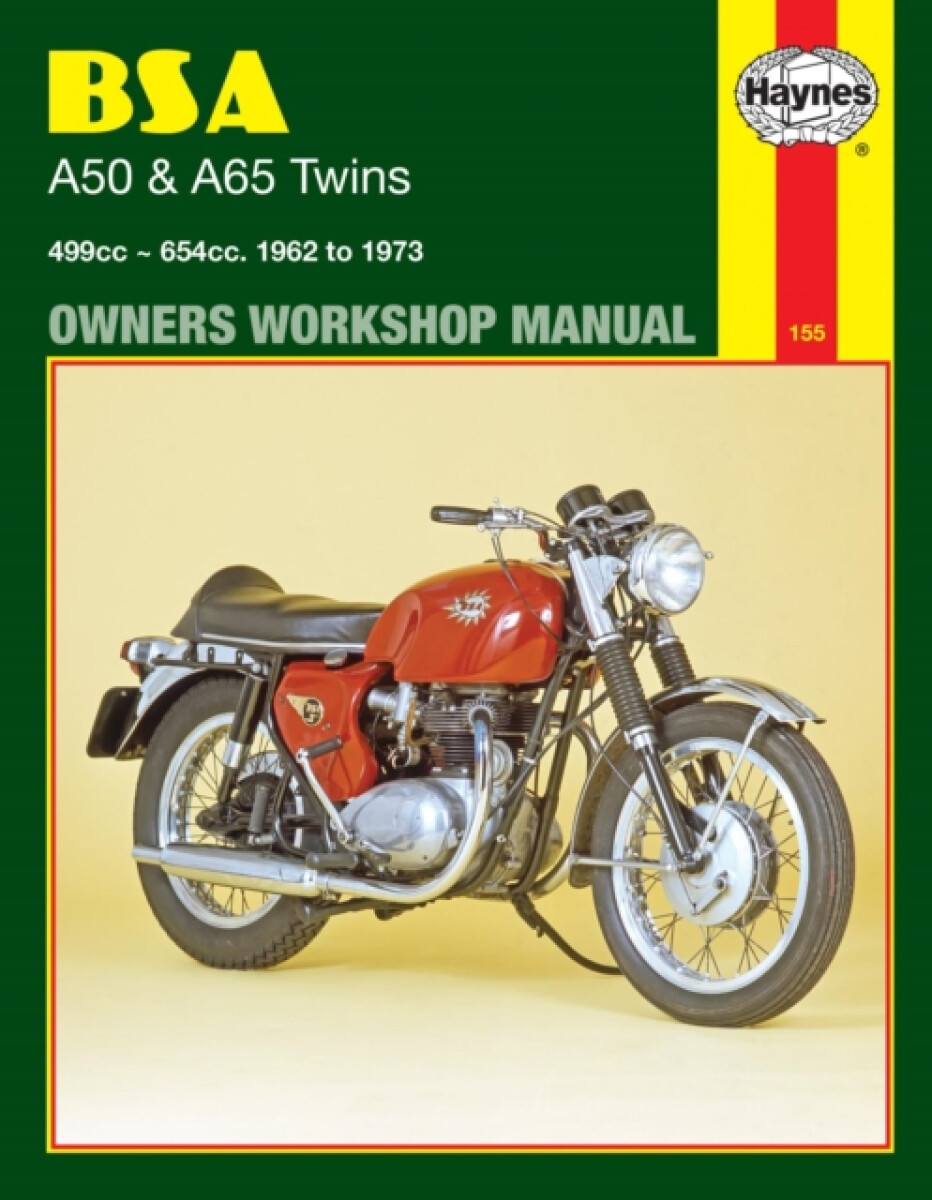 Kniha BSA A50 a A65 Twins (62 - 73) Haynes Repair Manual