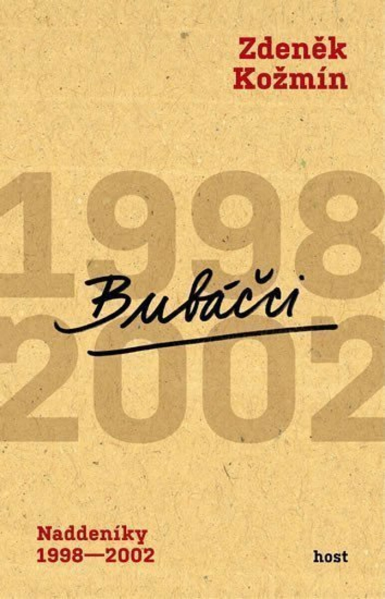 Kniha Bubáčci - Naddeníky 1998-2002