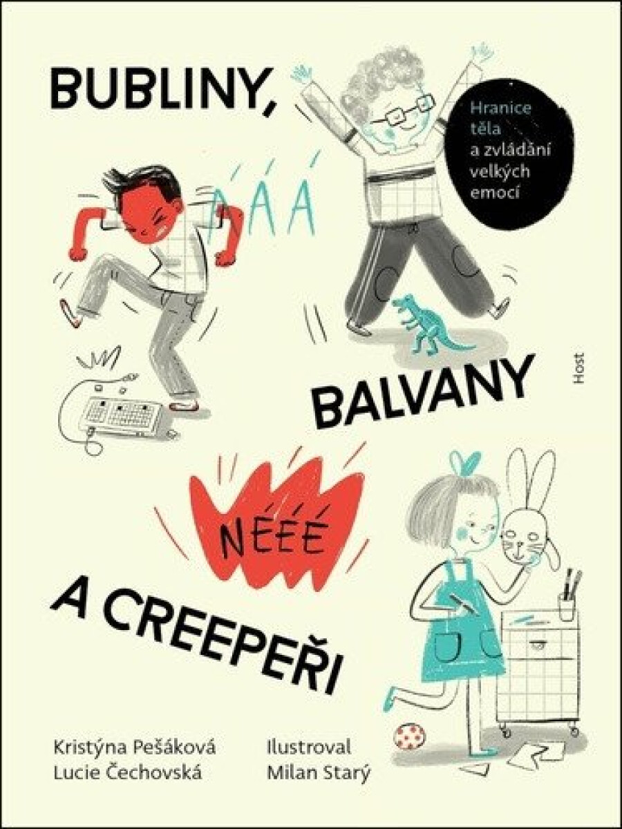 Kniha Bubliny, balvany a Creepeři - Hranice těla a zvládání velkých emocí