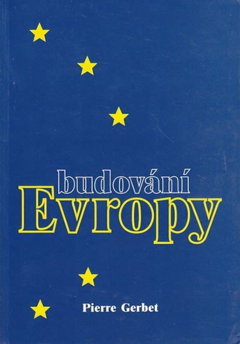 Kniha Budování Evropy (poškozená)
