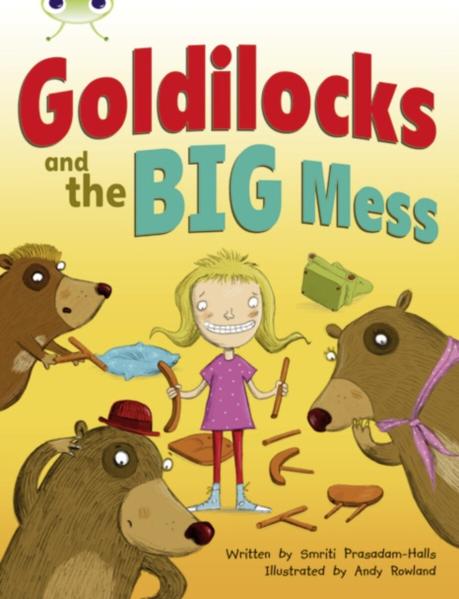 Kniha Bug Club Guided Fiction Year 2 Orange A Goldilocks and The Big Mess