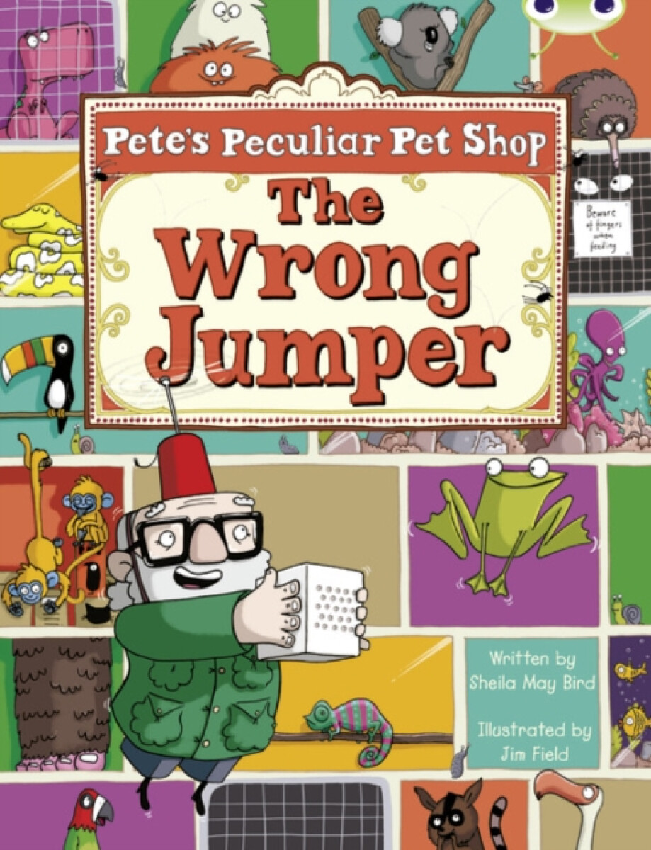 Kniha Bug Club Guided Fiction Year Two Purple A Pete's Peculiar Pet Shop: The Wrong Jumper