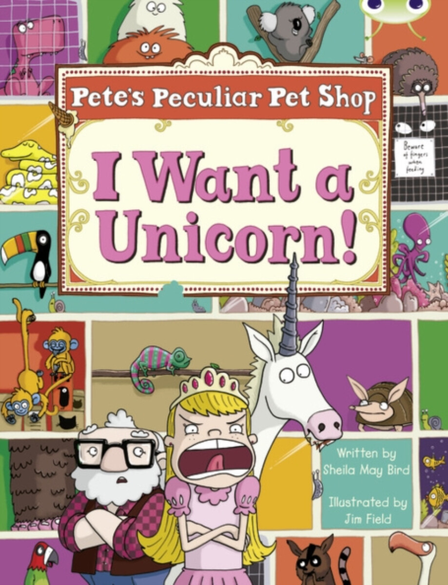 Kniha Bug Club Guided Non Fiction Year Two Purple B Pete's Peculiar Pet Shop: I Want a Unicorn!