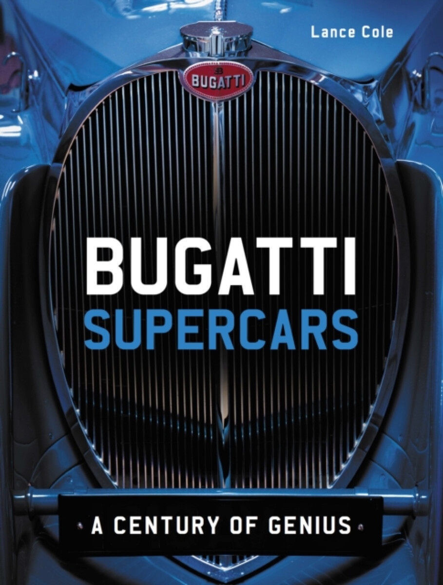 Kniha Bugatti Supercars