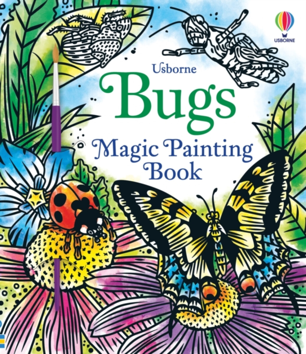Kniha Bugs Magic Painting Book