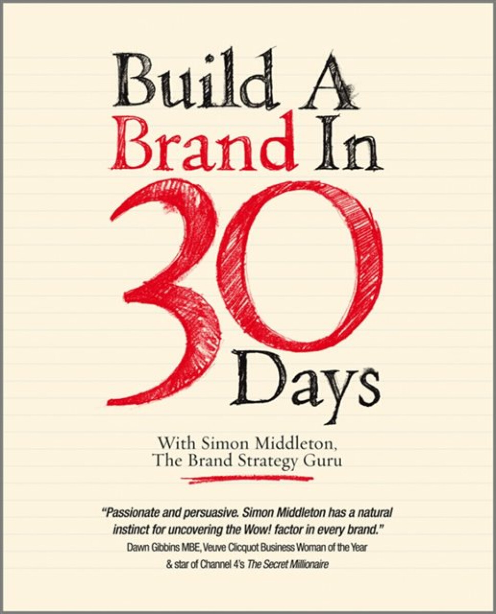 Kniha Build a Brand in 30 Days