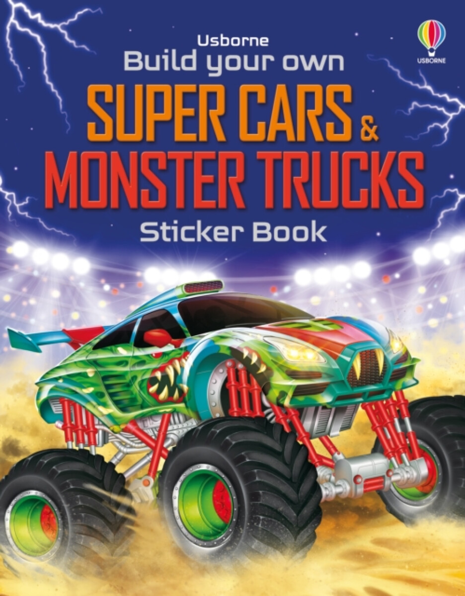 Kniha Build Your Own Super Cars and Monster Trucks Sticker Book