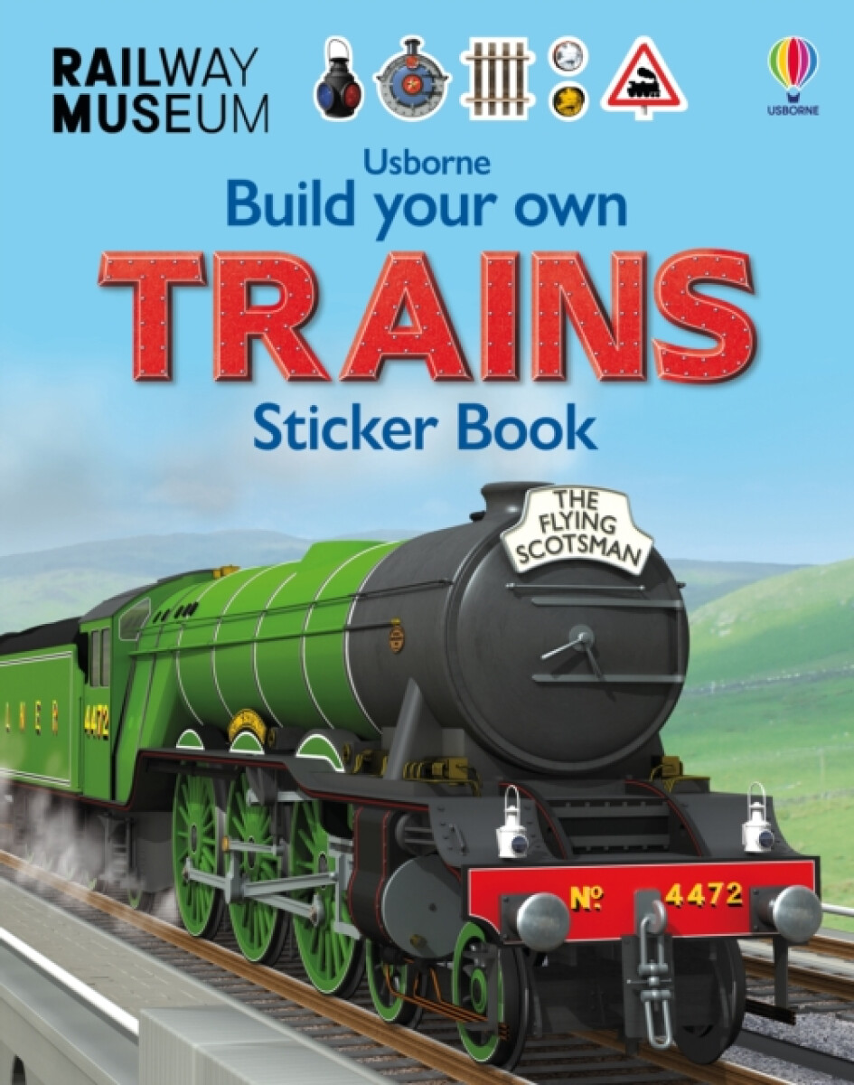 Kniha Build Your Own Trains Sticker Book