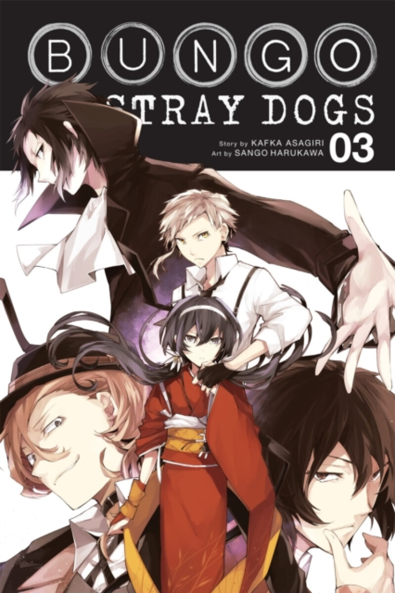 Bungo Stray Dogs, Vol. 3 - Kafka Asagiri, Sango Harukawa (obrázek 2)