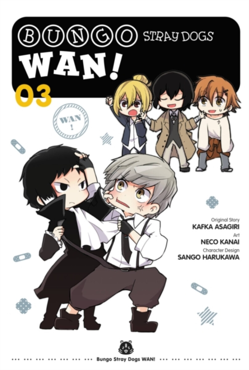 Kniha Bungo Stray Dogs: Wan!, Vol. 3