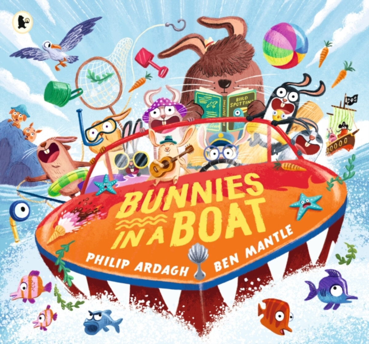 Kniha Bunnies in a Boat