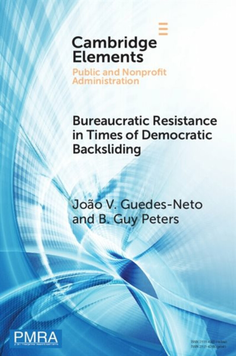 Kniha Bureaucratic Resistance in Times of Democratic Backsliding