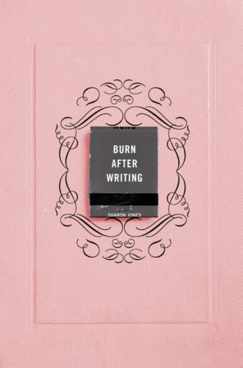 Kniha Burn After Writing (Pink)