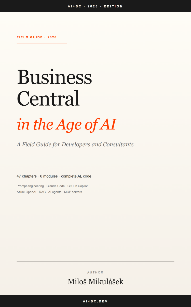 Levně Business Central in the Age of AI - Miloš Mikulášek