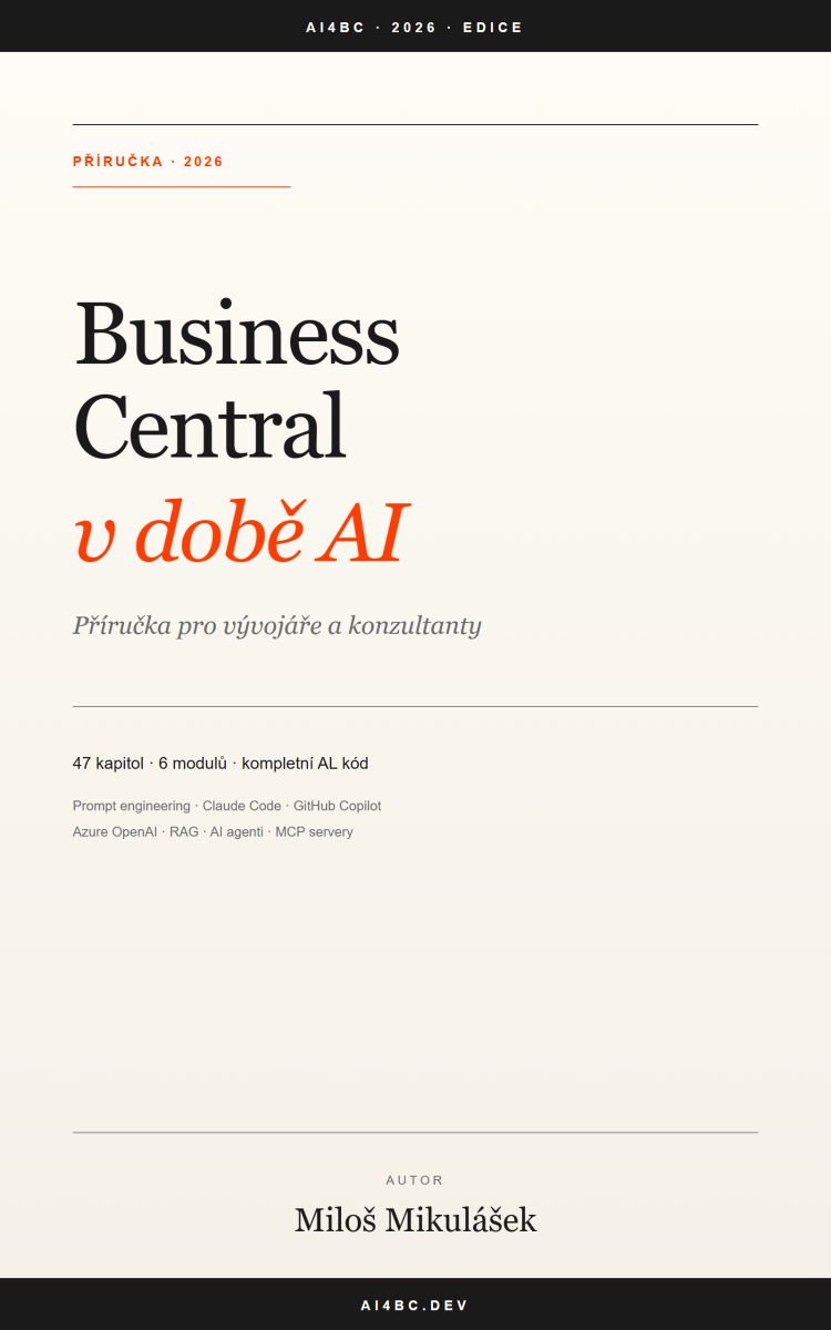 Levně Business Central v době AI - Miloš Mikulášek