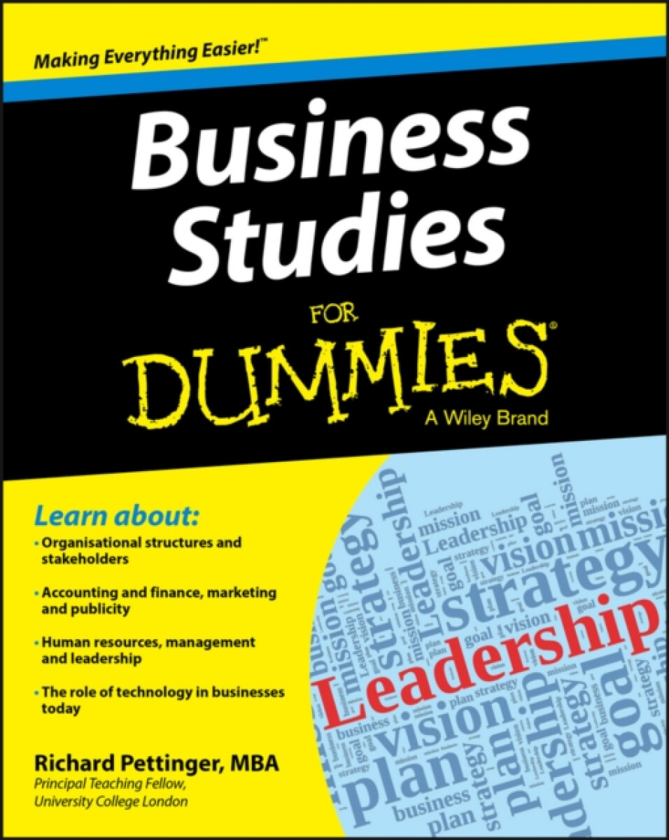 Kniha Business Studies For Dummies