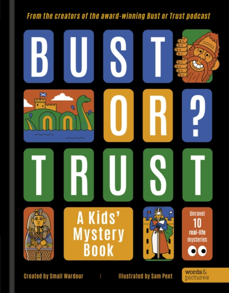 Kniha BUST OR TRUST: A Kids' Mystery Book