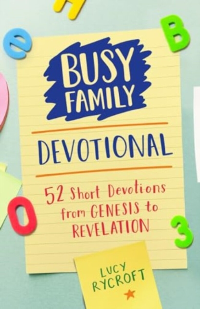 Kniha Busy Family Devotional