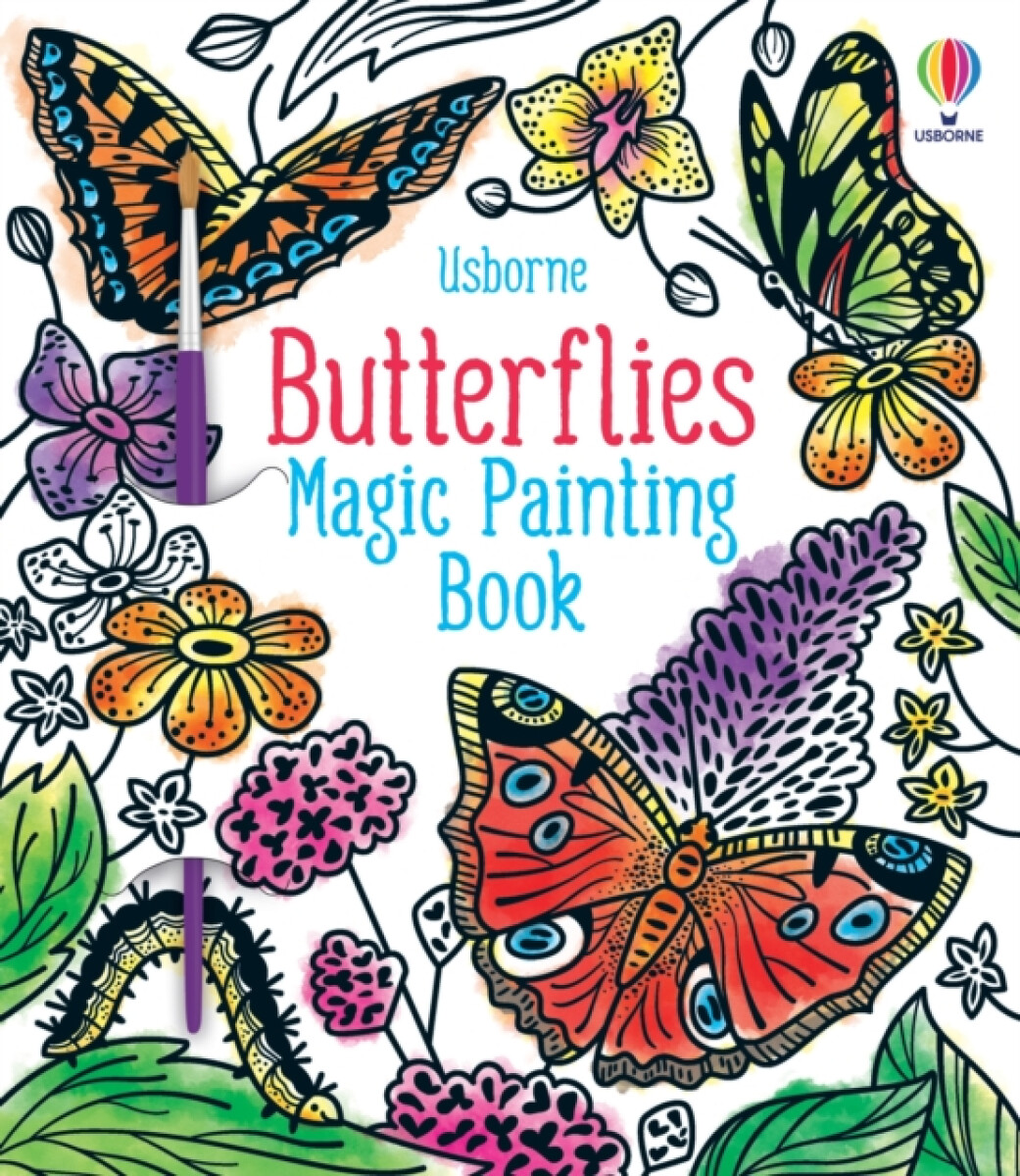 Kniha Butterflies Magic Painting Book